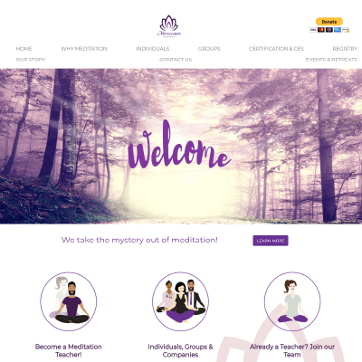 MPower Meditation Website